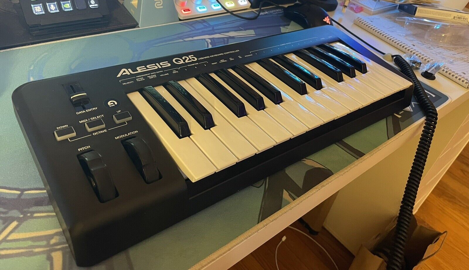 Alesis Q25 Midi Keyboard - Fresh Stock Dated December 2025