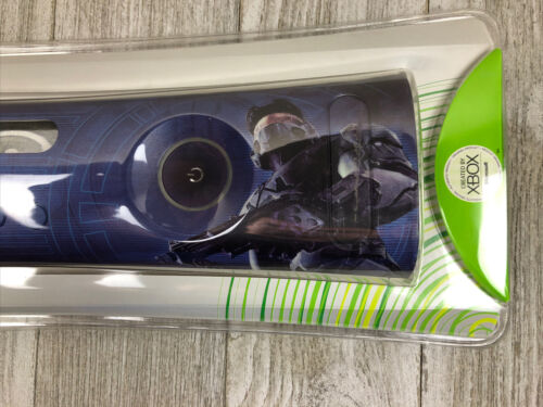 Halo Master Chief Blue Xbox 360 Face Plate Cover Front Faceplate - Fresh Stock Dated December 2025
