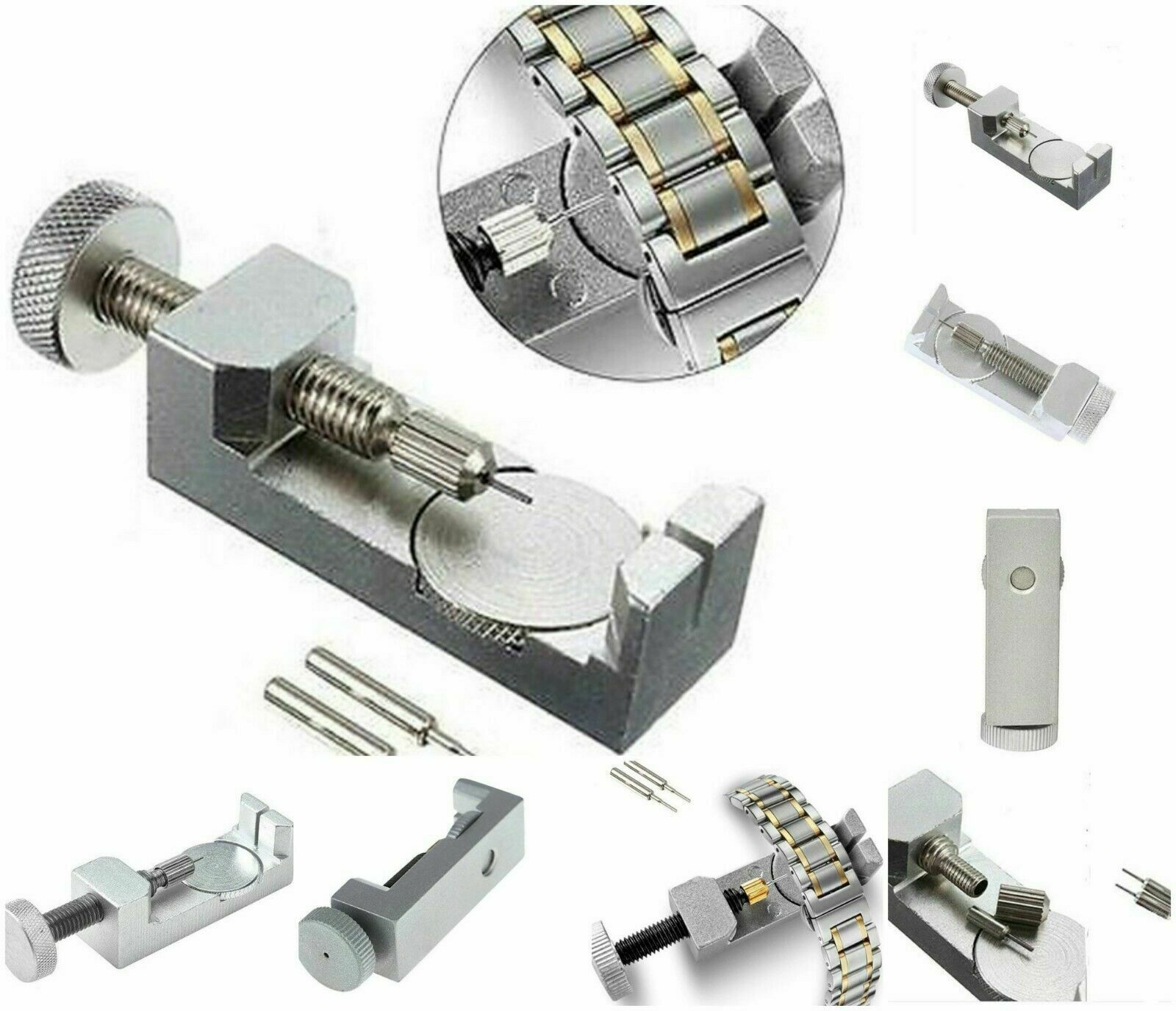Metal Adjustable Watch Band Strap Bracelet Link Pin Remover Repair Tool Kit US - Fresh Stock Dated December 2025