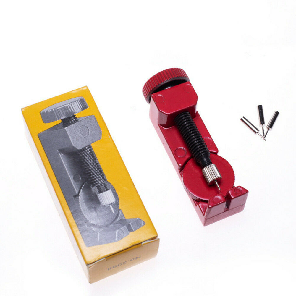Adjustable Watch Band Strap Bracelet Link Pins Remover Opener Repair Tools Kits - Fresh Stock Dated December 2025