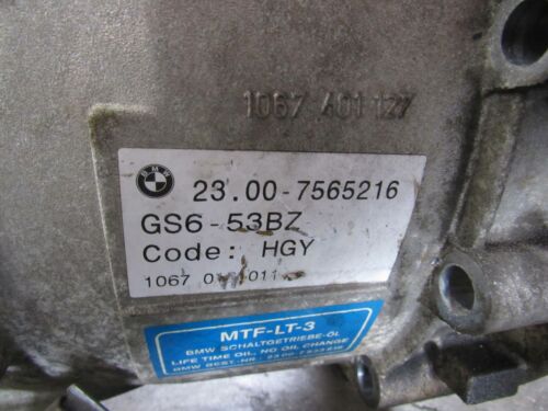 2005-2013 BMW 335XI E92 3.0 N54 AWD MANUAL TRANSMISSION GEAR BOX 82K MILES OEM - Fresh Stock Dated December 2025
