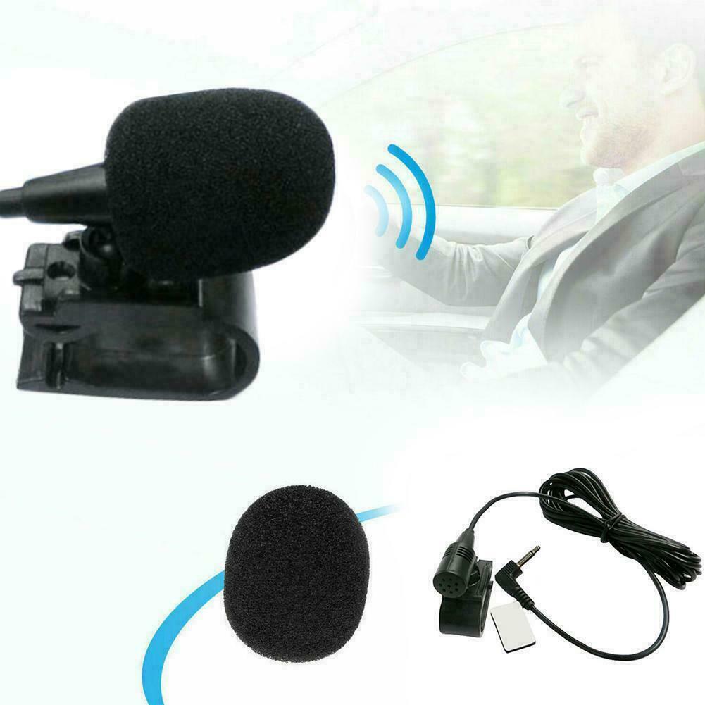 3.5mm Car Stereo External Microphone For Bluetooth D GPS Enabled Stereo DVD Y1L5 - Fresh Stock Dated December 2025