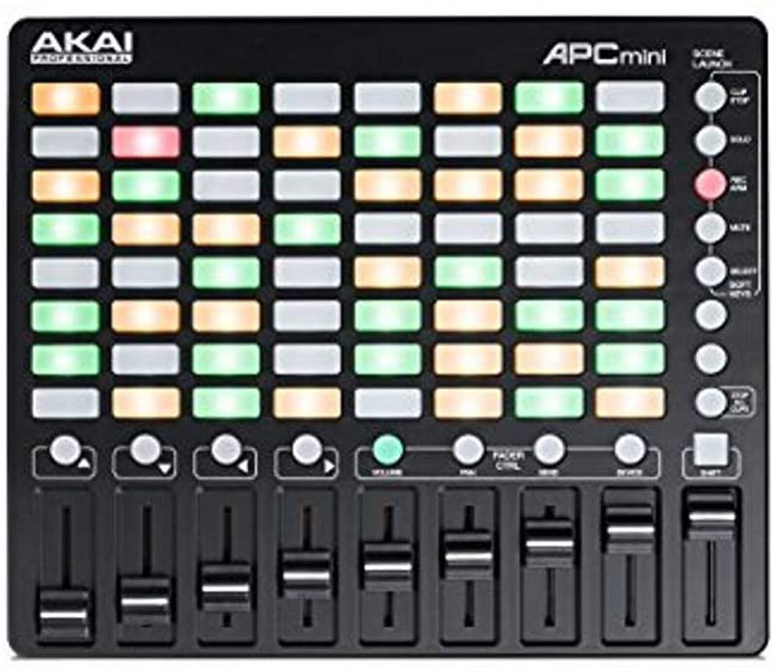 Akai Professional APC Mini Pad Controller + Extension Cable + 4-Port USB 2.0 Hub - Fresh Stock Dated December 2025