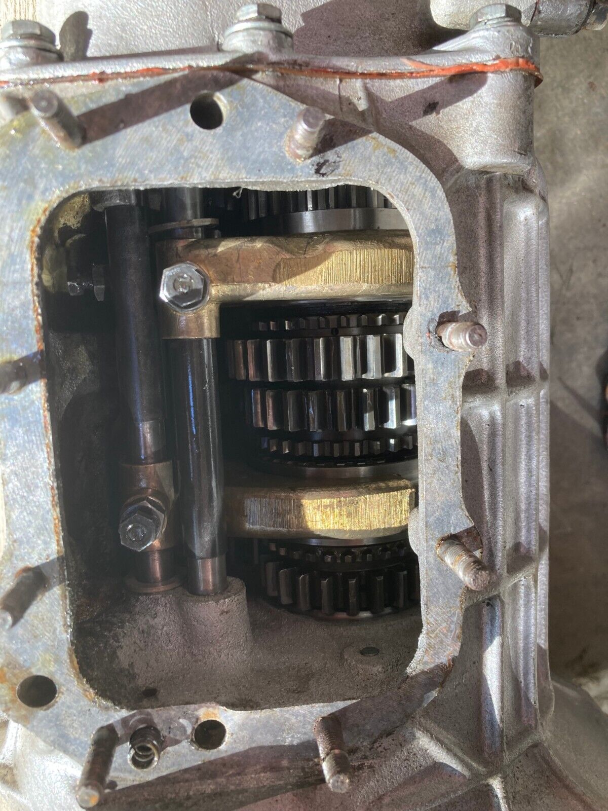 MG Midget AH Sprite ribcase transmission with close ratio straight cut gears 22 - Fresh Stock Dated December 2025