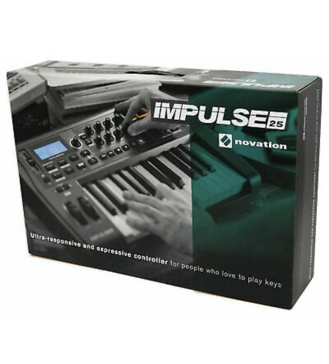 Novation IMPULSE 25 Ableton Live 25-Key MIDI USB Keyboard Controller‼️‼️〽️ - Fresh Stock Dated December 2025