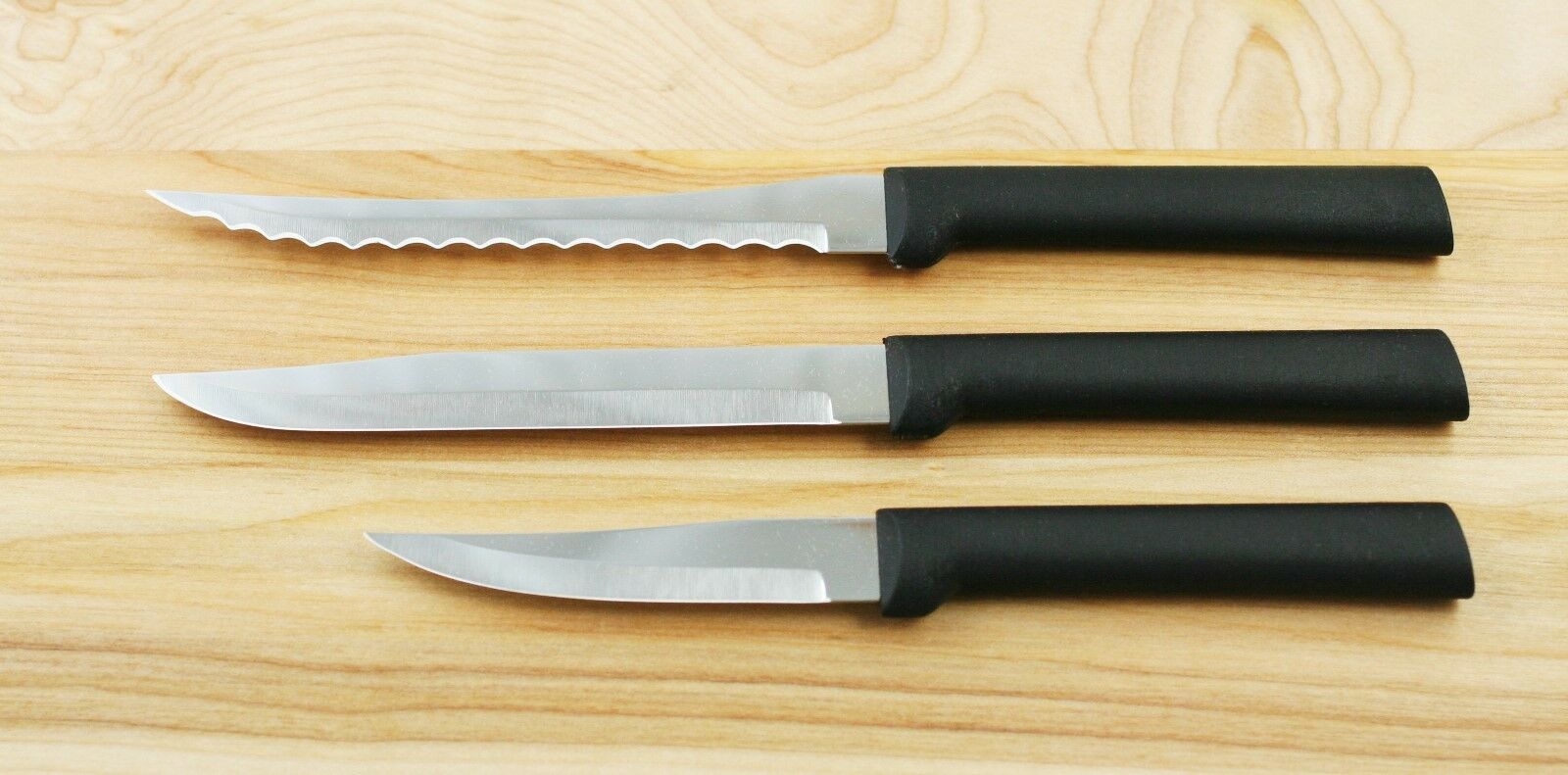 RADA W203 HVY DUTY PARING KNIFE W204 STEAK W226 TOMATO SLICER SAME AS G249 SET ! - Fresh Stock Dated February 2026