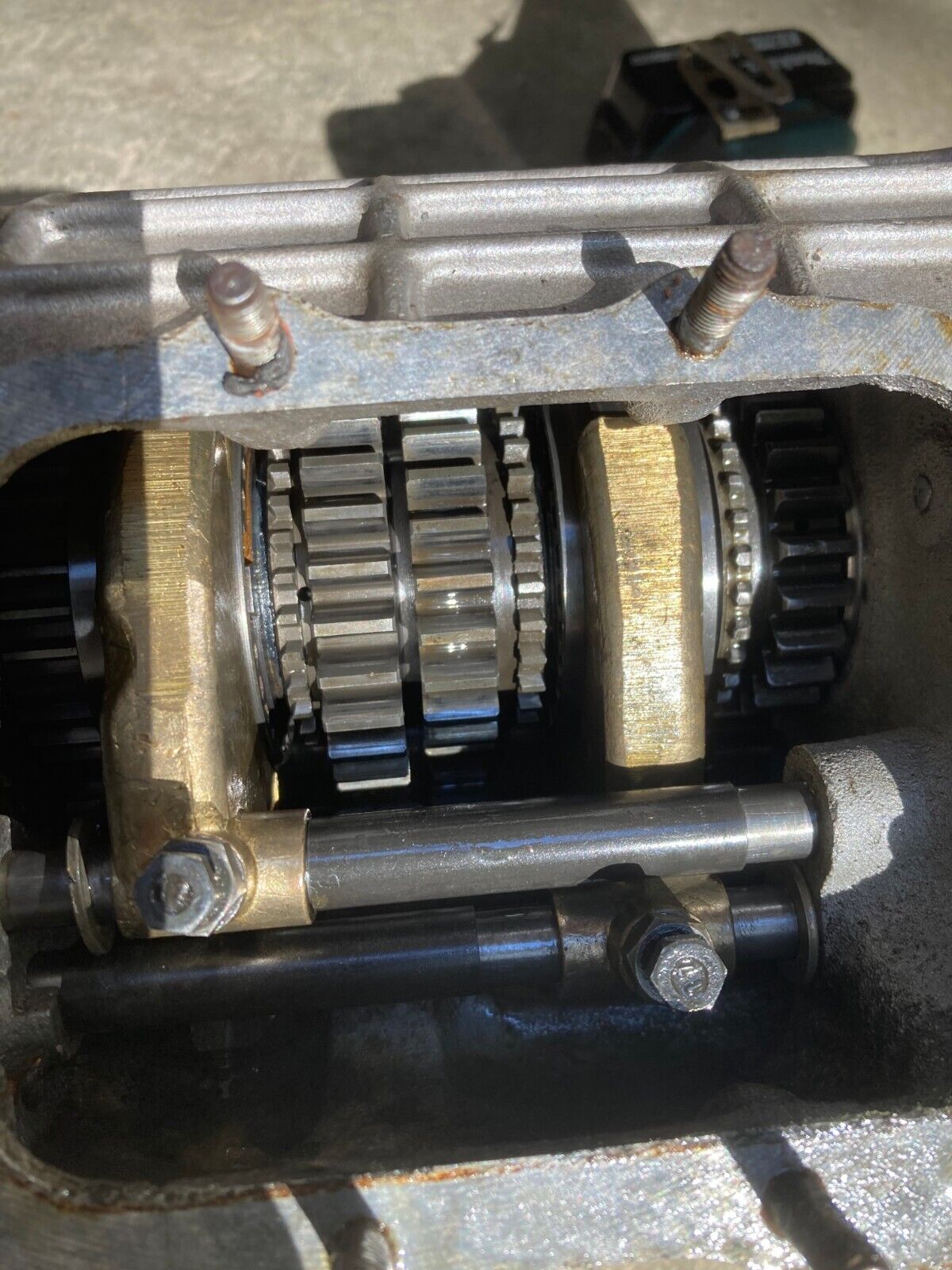 MG Midget AH Sprite ribcase transmission with close ratio straight cut gears 22 - Fresh Stock Dated December 2025