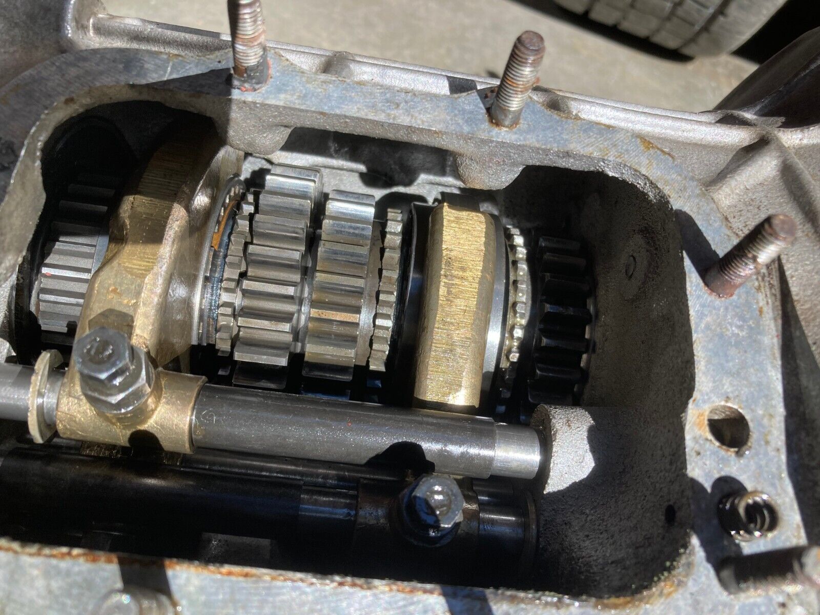 MG Midget AH Sprite ribcase transmission with close ratio straight cut gears 22 - Fresh Stock Dated December 2025