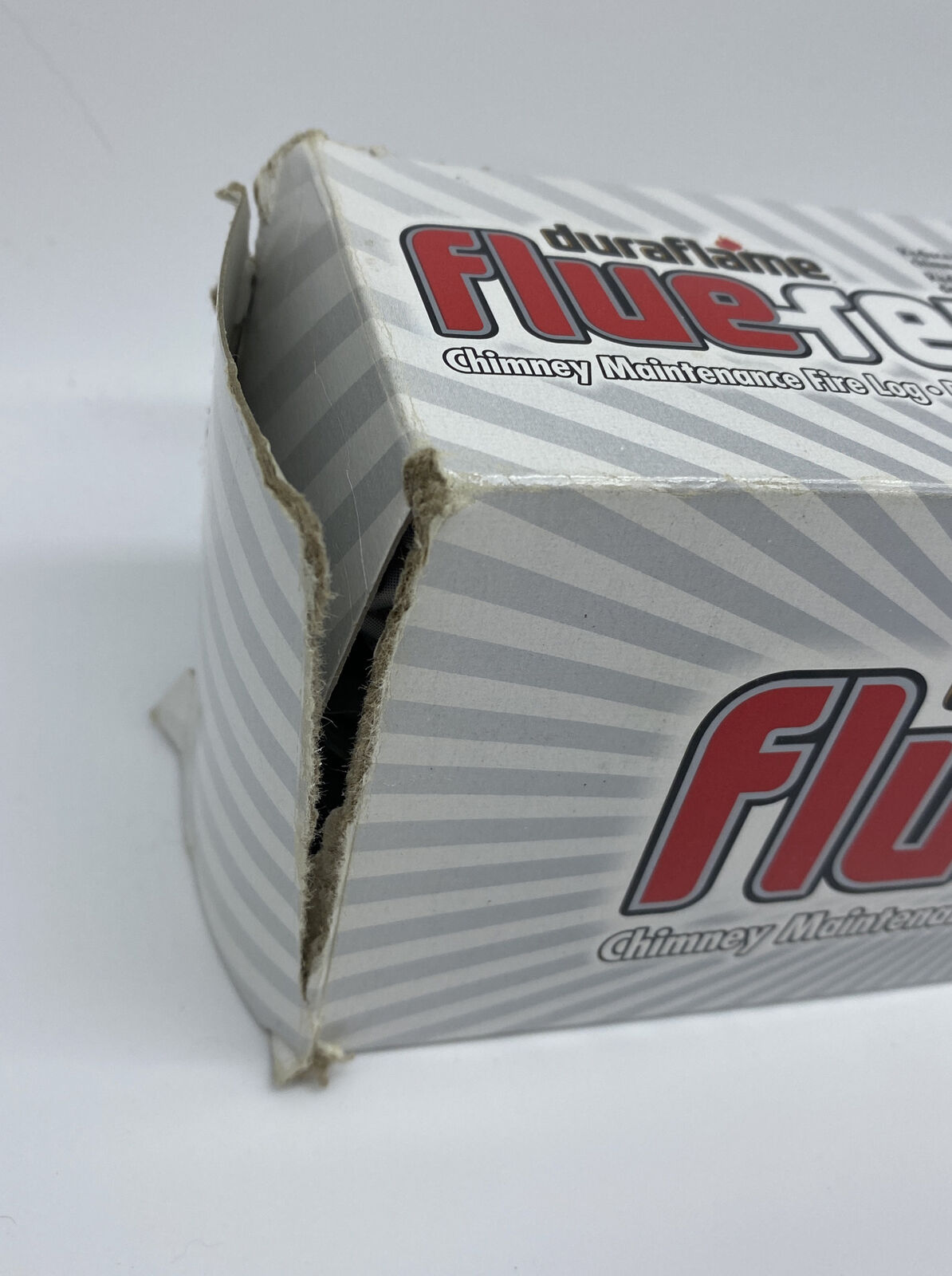 Duraflame FLUE-RENEW Chimney Cleaner Maintenance Fire Log SOOT CREOSOTE REMOVER - Fresh Stock Dated December 2025