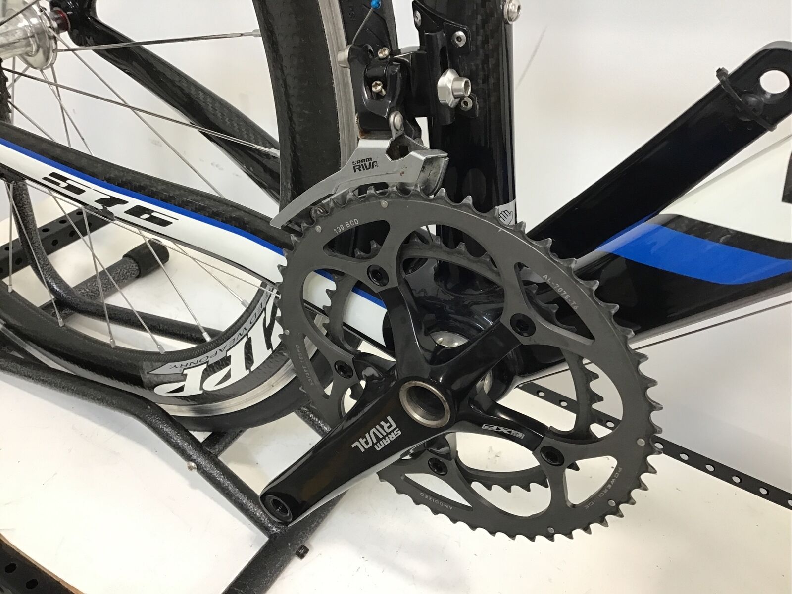 2011 Look 576 Aero Triathlon/TT Bike Medium Carbon SRAM Rival ZIPP 404 - Fresh Stock Dated January 2026