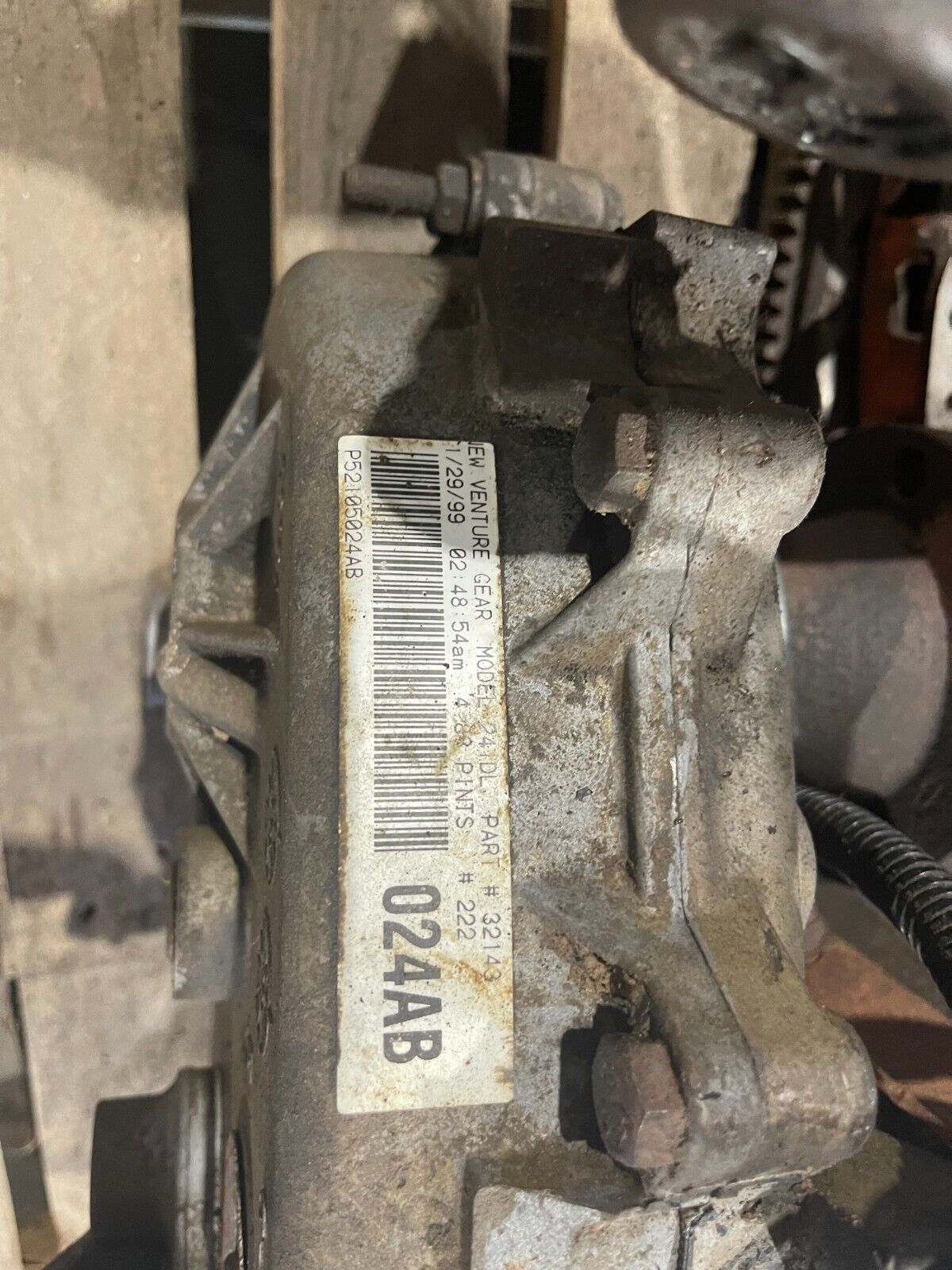 1998-2002 Dodge Ram 3500 5.9L Cummins 24 manual transmission conversion  av51825 - Fresh Stock Dated December 2025