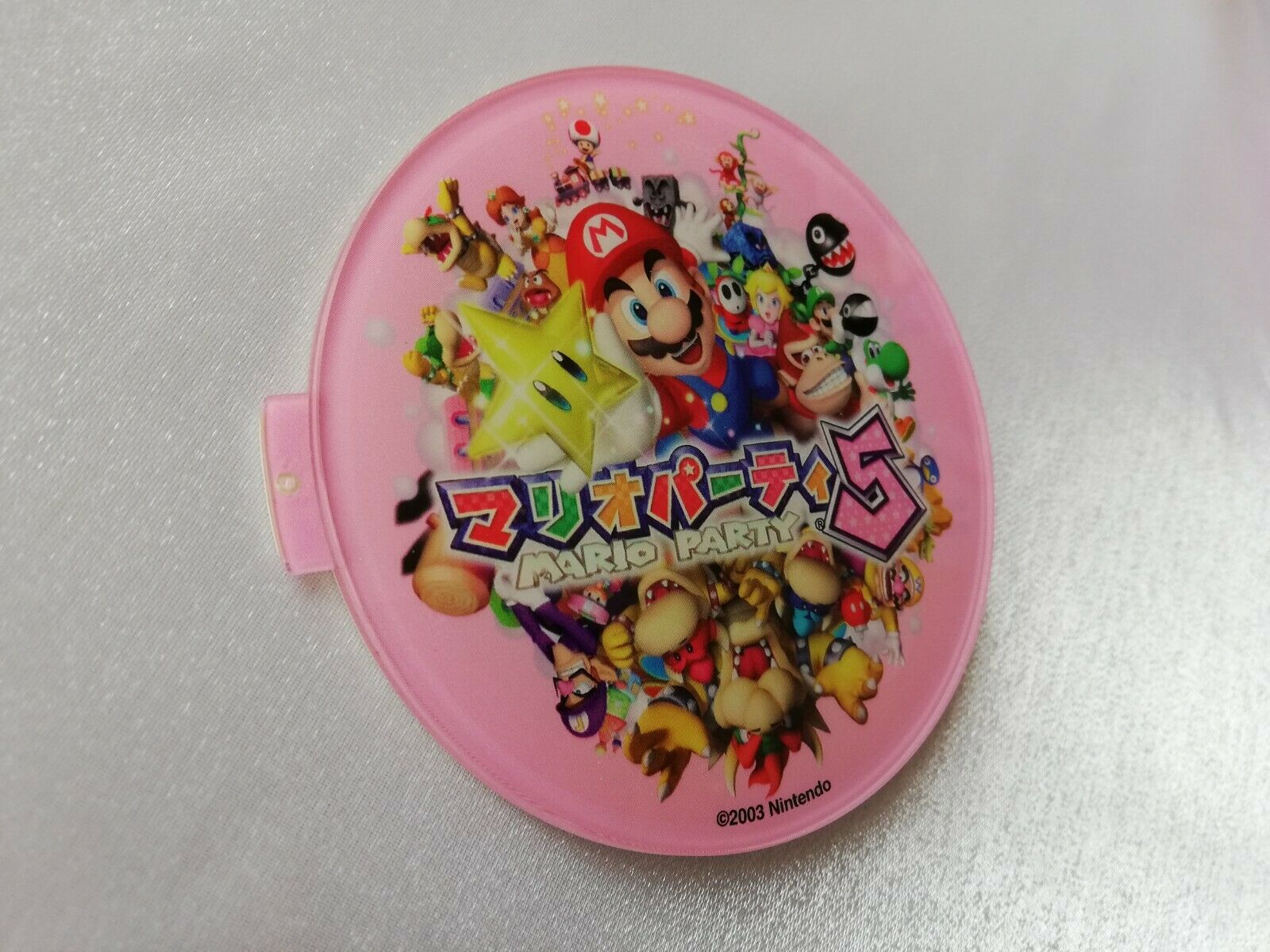 Nintendo GameCube Mario Party 5 Faceplate Logo Jewel Japan US Seller - Fresh Stock Dated February 2026