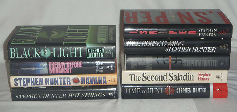 pick one - Stephen Hunter - hardcover books - HC DJ firewood - Fresh Stock Dated January 2026
