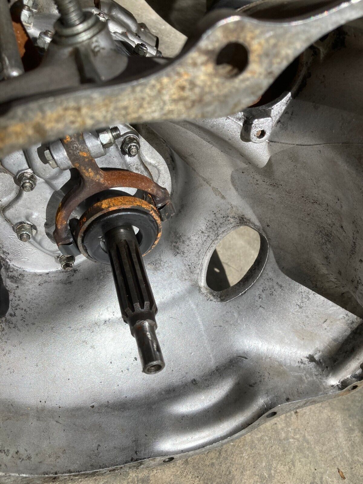 MG Midget AH Sprite ribcase transmission with close ratio straight cut gears 22 - Fresh Stock Dated December 2025