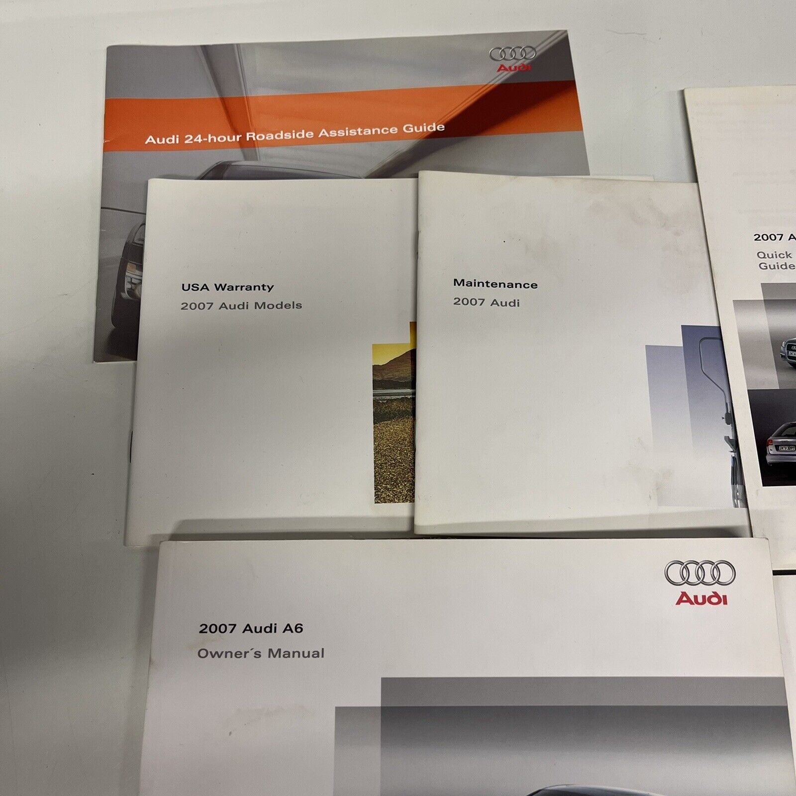 2007 AUDI A6 - 2007 Owners Manual - Fresh Stock Dated December 2025