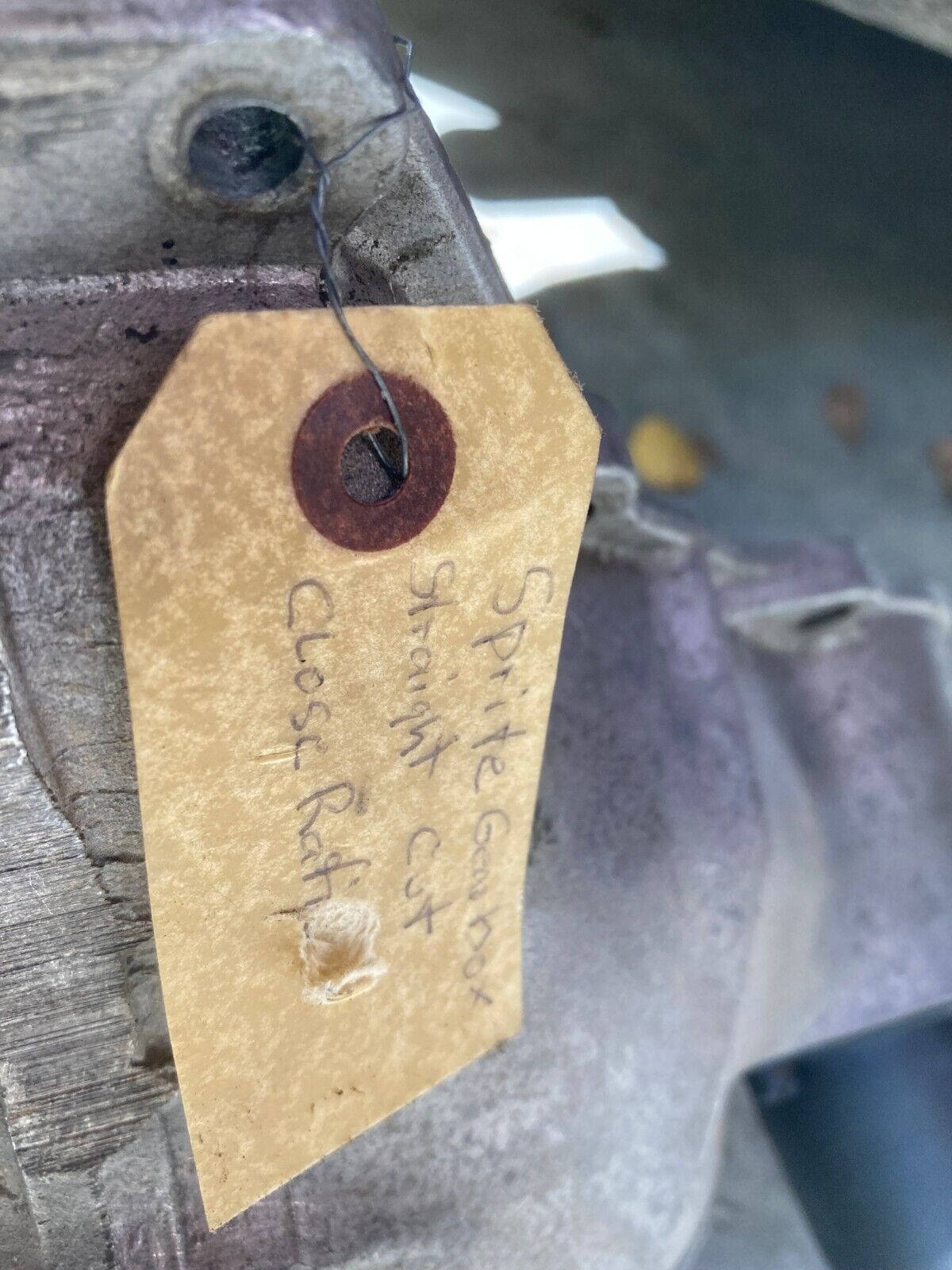 MG Midget AH Sprite ribcase transmission with close ratio straight cut gears 22 - Fresh Stock Dated December 2025