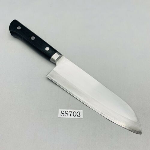 <Sharpened> Japanese Chef's Kitchen Knife 関鉄平 Santoku  165/280 From Japan SS703 - Fresh Stock Dated January 2026