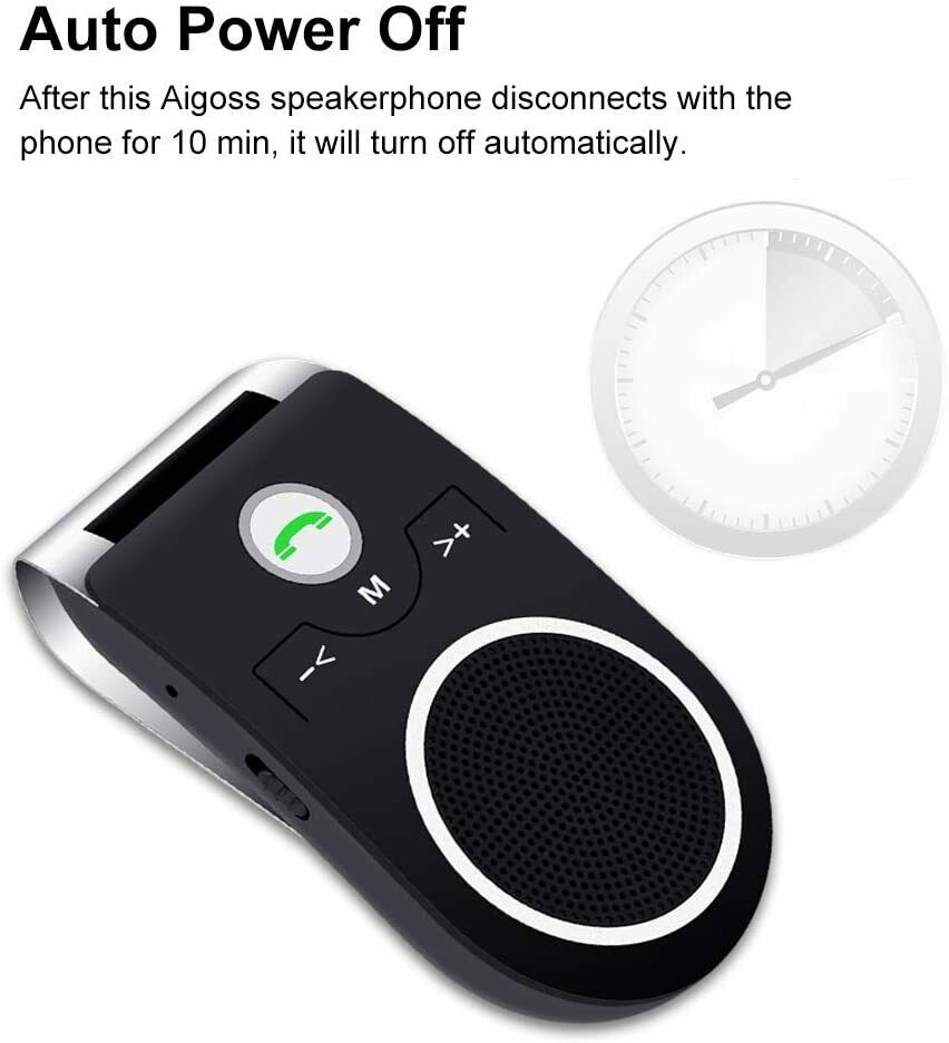 Handsfree Bluetooth Car Kit AUTO with Motion Sensor - Fresh Stock Dated December 2025