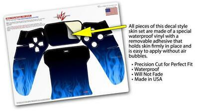 Skin Sony PS5 Controller Fire Blue - Fresh Stock Dated February 2026