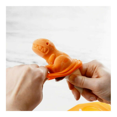 Tovolo Dino Dishwasher Safe Ice Pop Molds Set of 12 Party Pack - Fresh Stock Dated January 2026