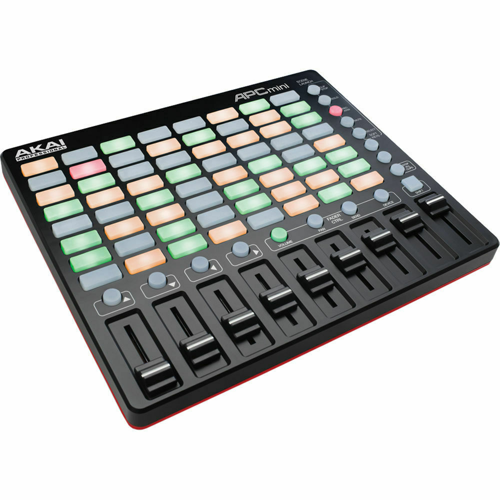 Akai Professional APC Mini Pad Controller + Extension Cable + 4-Port USB 2.0 Hub - Fresh Stock Dated December 2025