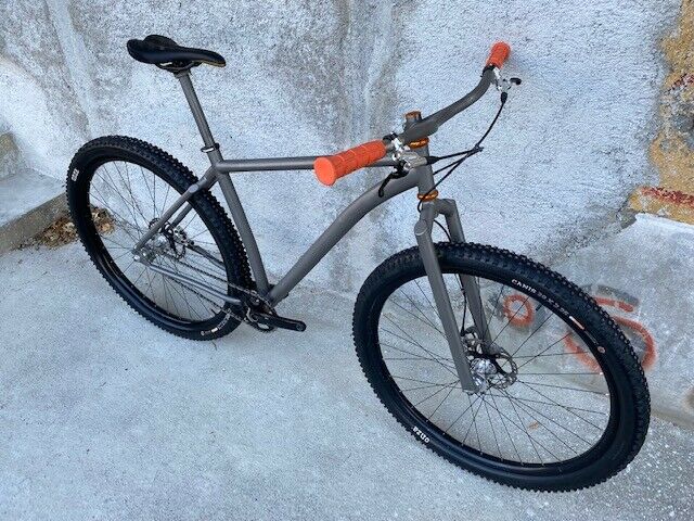 Singlespeed Titanium MTB Mooonmen BlackSheep Chris King - Fresh Stock Dated December 2025