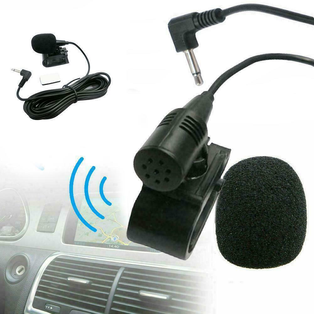 3.5mm Car Stereo External Microphone For Bluetooth D GPS Enabled Stereo DVD Y1L5 - Fresh Stock Dated December 2025