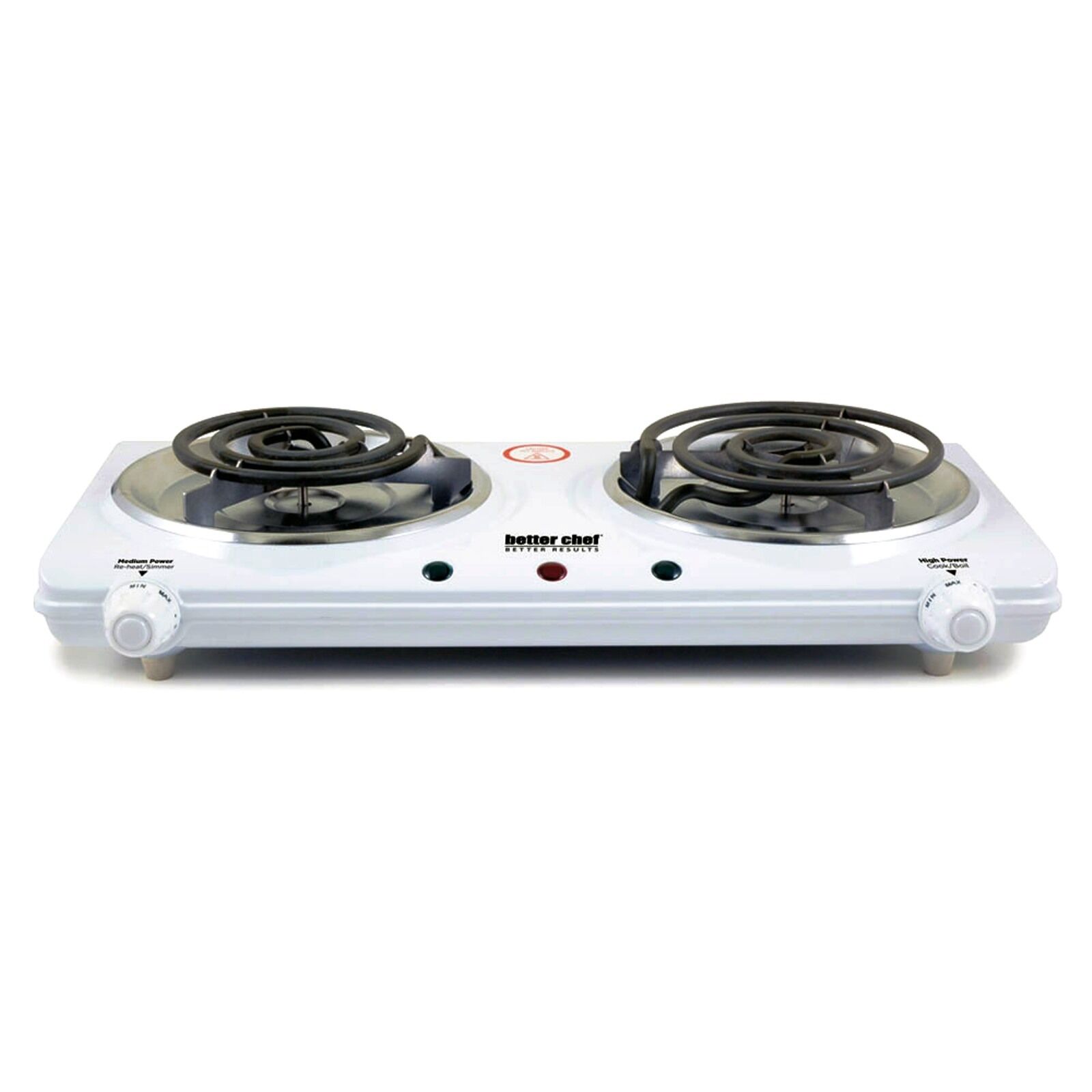 Portable Electric 2 Burner Hot Plate Stove Top Cook BETTER CHEF IM-306DB - Fresh Stock Dated February 2026