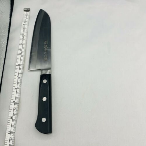 <Sharpened> Japanese Chef's Kitchen Knife 関鉄平 Santoku  165/280 From Japan SS703 - Fresh Stock Dated January 2026