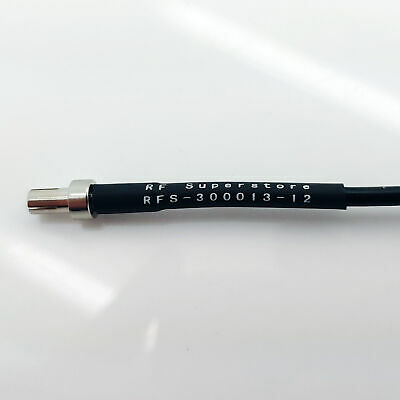 SMA Female (Jack) Bulkhead to TS9 Connector RG174 Cable Assembly, 12 inch (1 ft) - Fresh Stock Dated December 2025
