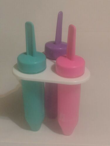CRAYOLA Freezer Pops Popsicle Mold With Stand! Purple Pink Green BPA Free - Fresh Stock Dated February 2026