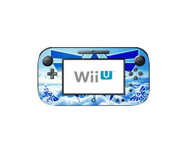 Zelda Skin Sticker Cover for Nintendo Wii U Console & Controller skins - Fresh Stock Dated December 2025