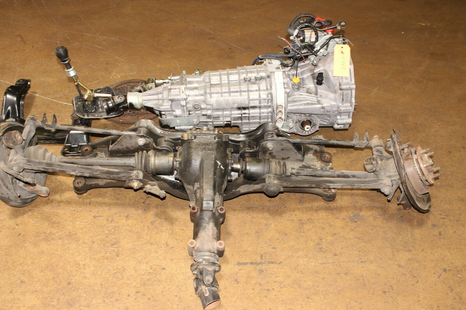 JDM 02 03 SUBARU WRX STI EJ207 V7 6 SPEED TRANSMISSION R180 DIFF 3.9 FD LSD - Fresh Stock Dated December 2025