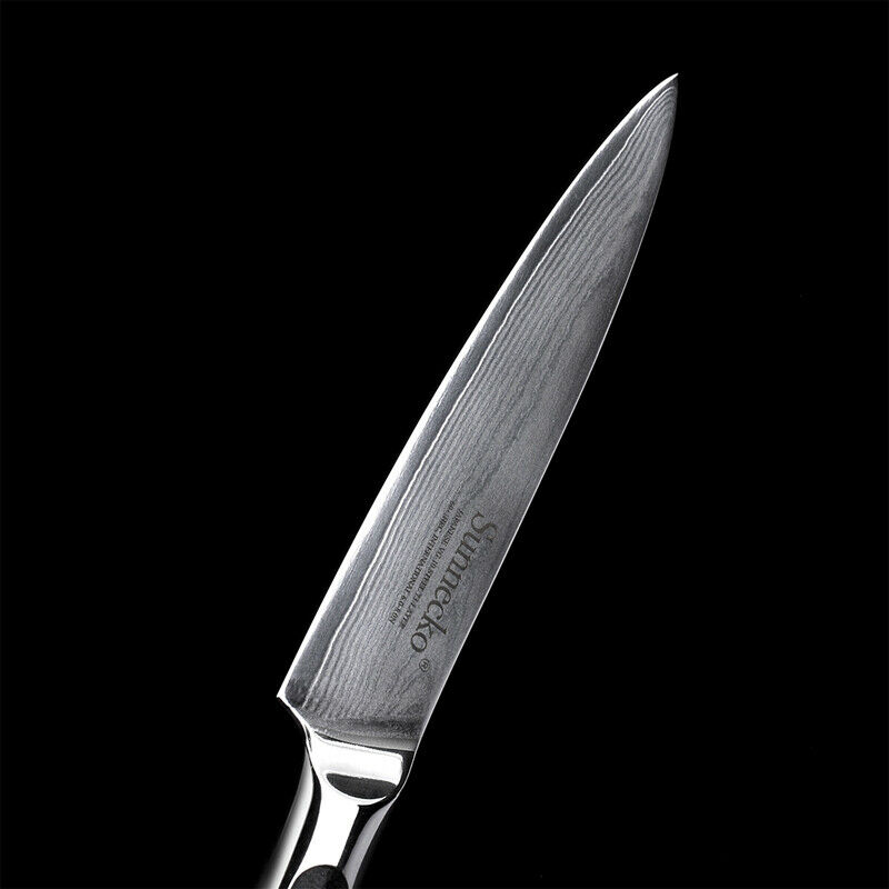 Sunnecko 5 Inch Chef's Utility Knife Damascus VG10 Steel Kitchen Paring Knife AA - Fresh Stock Dated February 2026