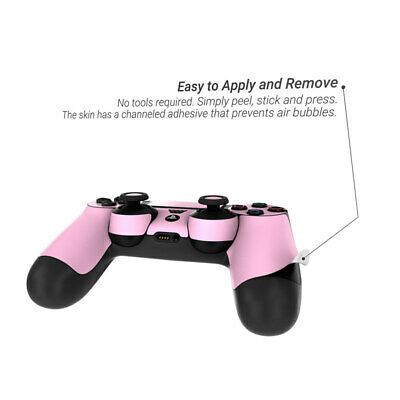 Sony PS4 Controller Skin Kit - Solid Pink - DecalGirl Decal - Fresh Stock Dated February 2026