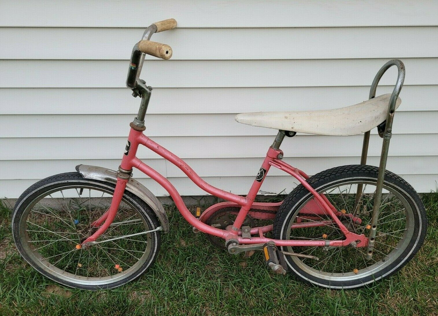 Vintage Antique KIA Deluxe Pink Muscle Bike Bicycle-Banana Seat-Sissy Bar-Girls - Fresh Stock Dated December 2025