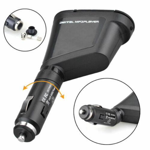 Bluetooth Wireless Car Kit FM Transmitter LCD Auto MP3 Player SD USB BT Remote - Fresh Stock Dated December 2025