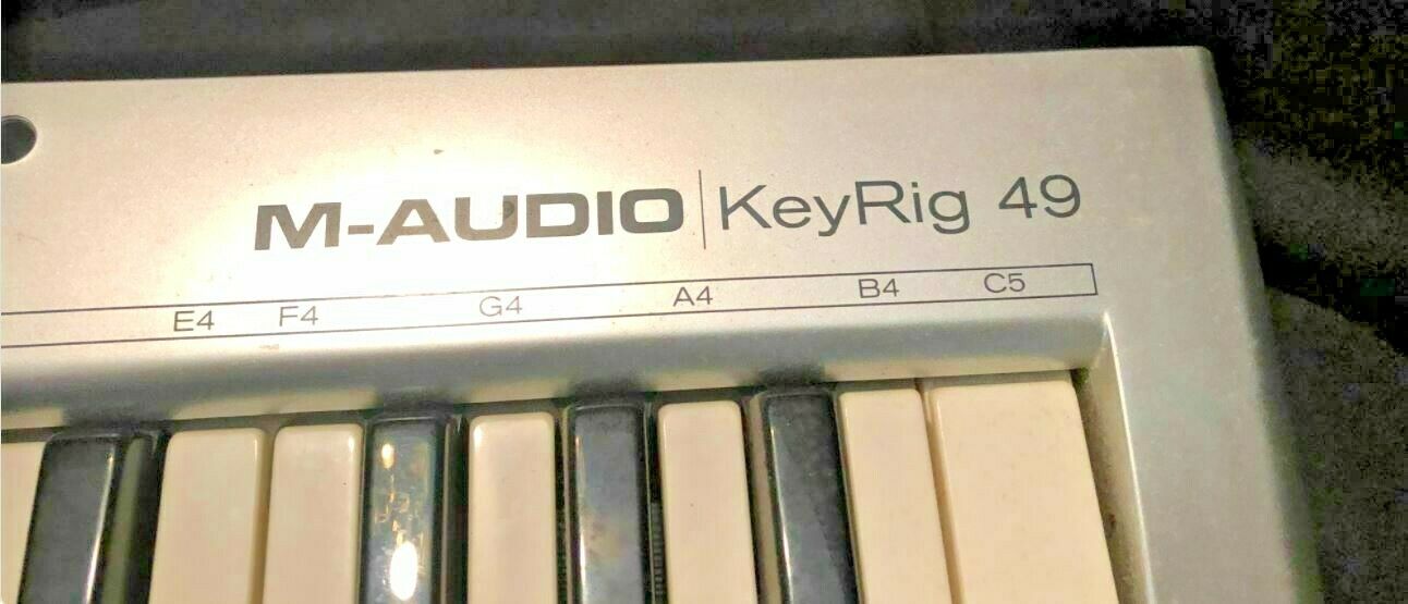 M-Audio KeyRig 49 - 49 Key USB MIDI Keyboard Controller & M-Audio EX-P  Pedal - Fresh Stock Dated December 2025