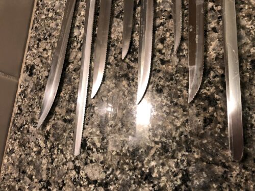 Cutco Lot of 17. Mixed Knives, Serving Forks, Spoons, Spatula.  Mixed Handles - Fresh Stock Dated January 2026