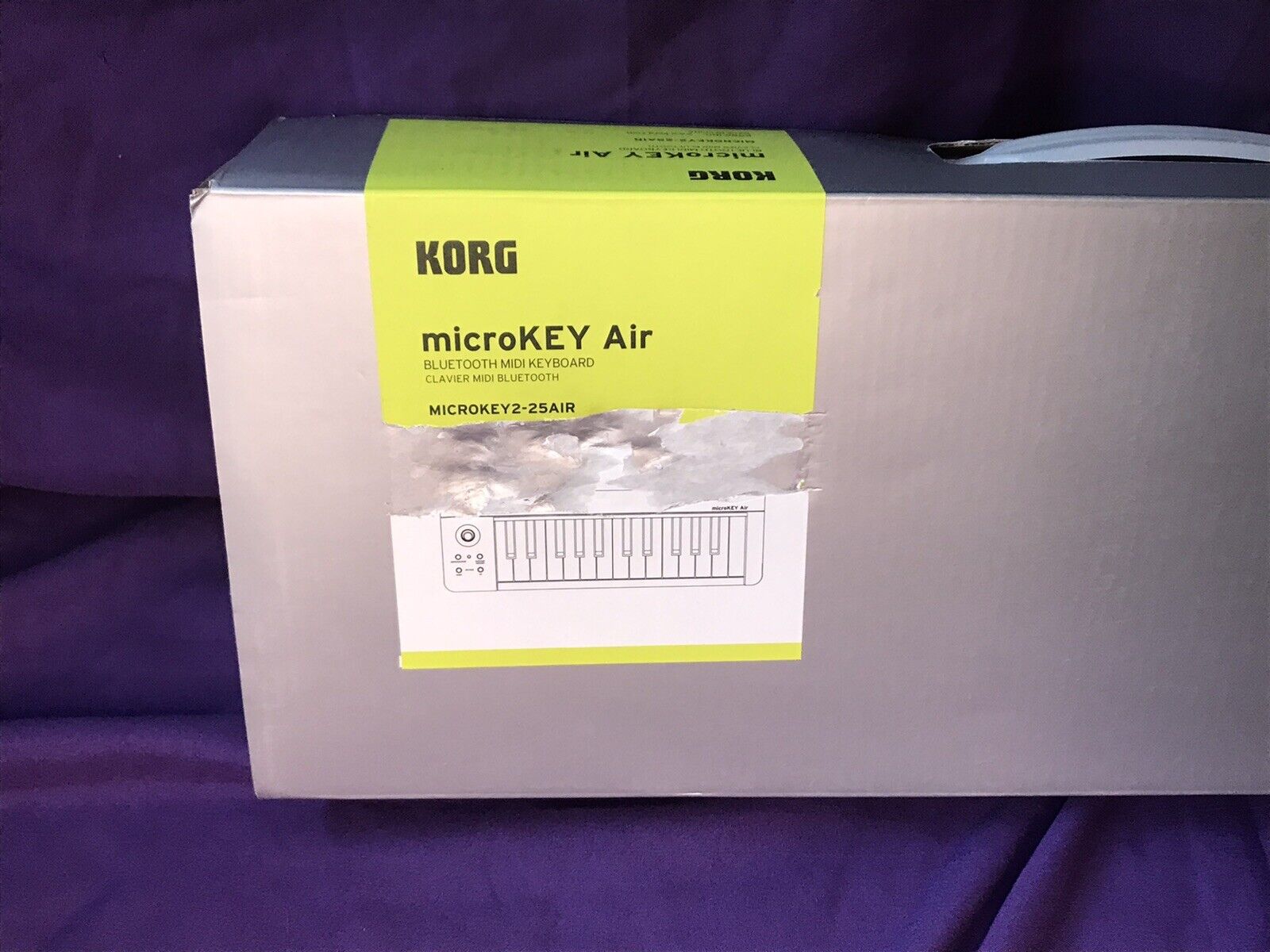 Korg microKEY Air 61 Key Bluetooth and USB MIDI Controller - Fresh Stock Dated December 2025