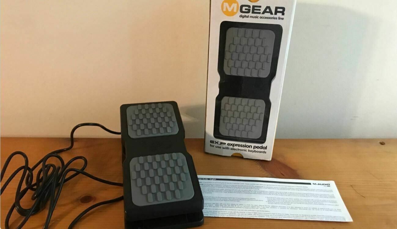 M-Audio KeyRig 49 - 49 Key USB MIDI Keyboard Controller & M-Audio EX-P  Pedal - Fresh Stock Dated December 2025