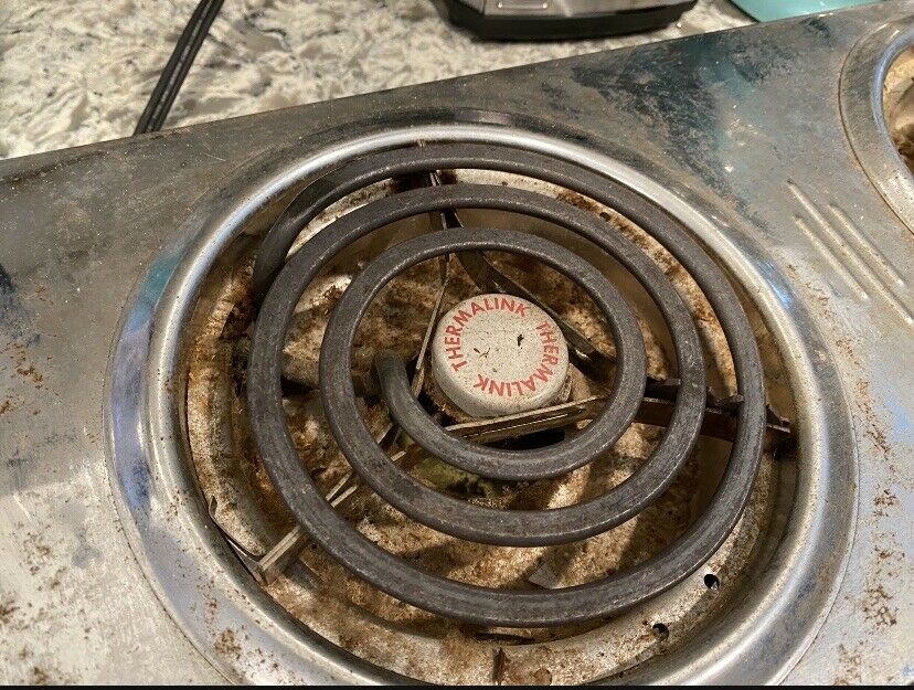 Capitol Rangette Portable Dual Electric Vintage Dual Stove Works good! - Fresh Stock Dated February 2026