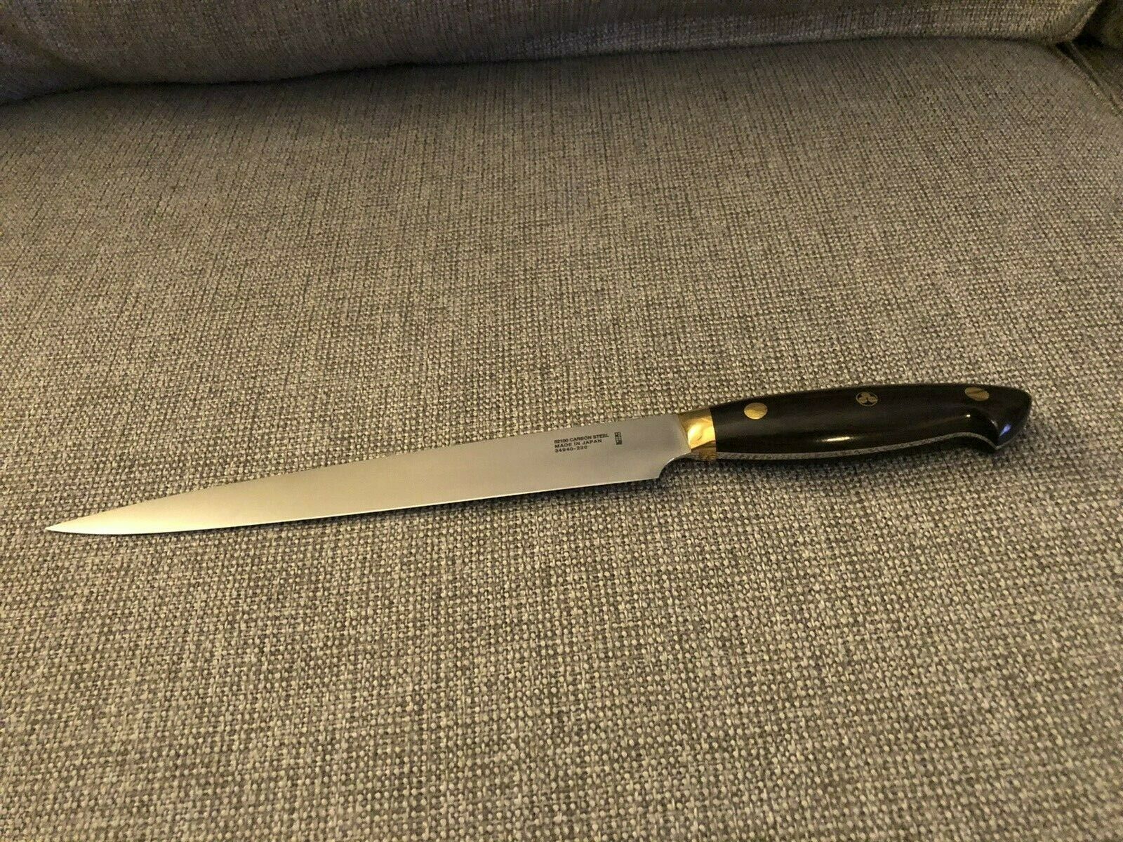 ZWILLING KRAMER - EUROLINE CARBON COLLECTION 9-INCH, CARVING KNIFE - 34940-233 - Fresh Stock Dated January 2026