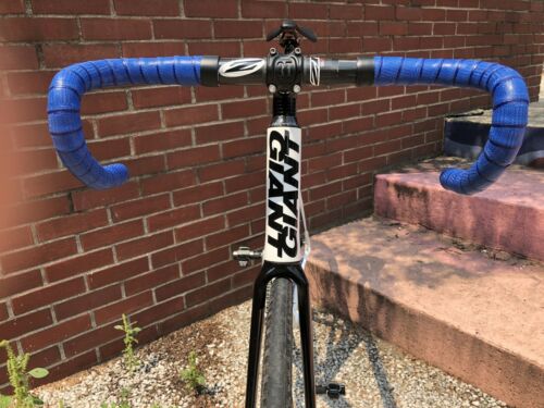Giant Omnium Track Bike Size Large w/ Zipp Carbon Bars Slightly Used Parts - Fresh Stock Dated December 2025