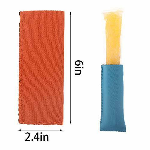 30 Pack Reusable Popsicle Bags Ice Pop Sleeves Popsicle Holders Bags Neoprene... - Fresh Stock Dated February 2026