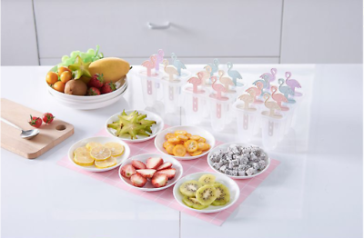 6/8 Cavity Ice Lolly Cream Maker Mold DIY Popsicle Mould Frozen Yogurt - Fresh Stock Dated February 2026