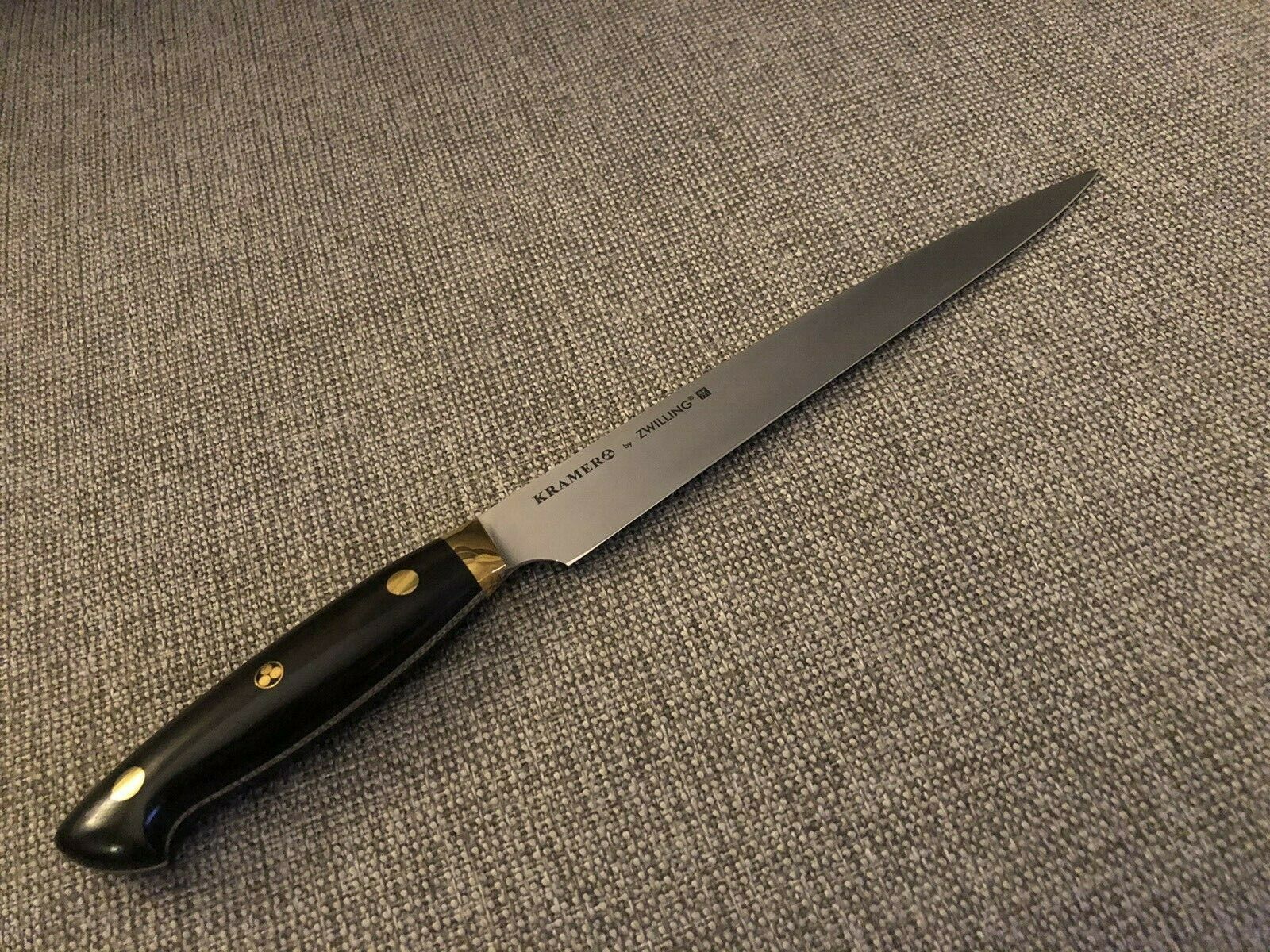 ZWILLING KRAMER - EUROLINE CARBON COLLECTION 9-INCH, CARVING KNIFE - 34940-233 - Fresh Stock Dated January 2026