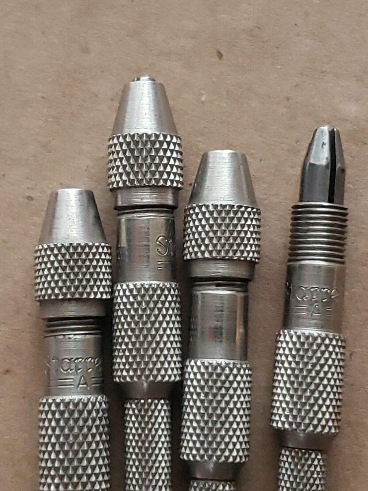 Starrett A Pin Vise Lot Parts - Fresh Stock Dated December 2025