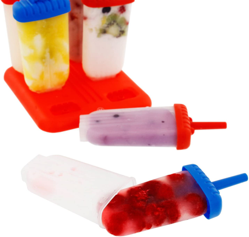 Moldes De Silicona Para Helados Paletas Hacer Helado Molde Maquina Reutilizable - Fresh Stock Dated February 2026