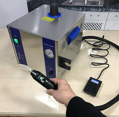 Dental or Jewelry use easy operate flexible wands desktop 5bar 2L Steam Cleaner - Fresh Stock Dated December 2025